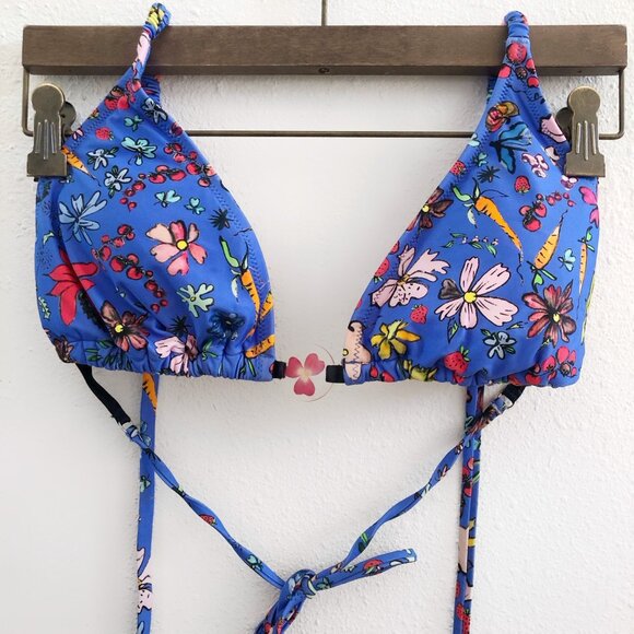 Dauphinette X J. CREW Bikini Set in Cornucopia Floral Size L/ XL - Picture 2 of 16